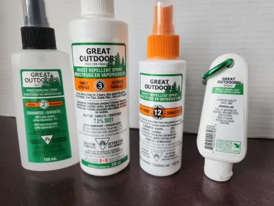 Lot complet insectifuge famille – Protection moustiques camping été (4 produits)